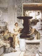 Alma-Tadema, Sir Lawrence, The Sculpture Gallery (mk23)